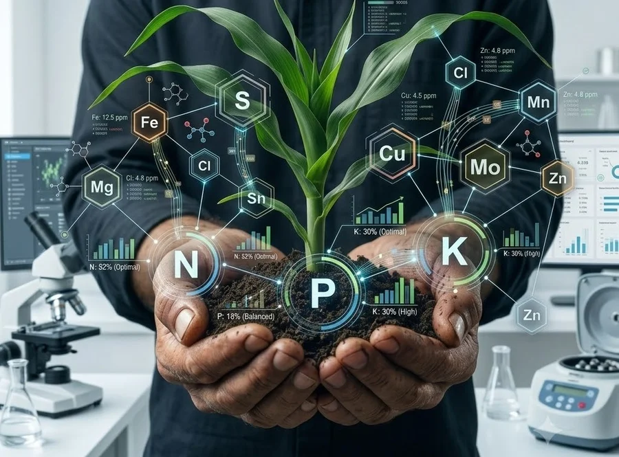 Modo Pro — diagnóstico de nutrientes